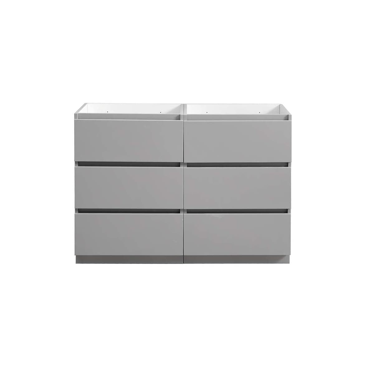 Lazzaro 48" Double Free Standing Manufactured Wood Vanity Cabinet Only - Less Vanity Top - image 5