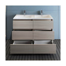 Lazzaro 48" Free Standing Double Basin Vanity Set with Cabinet and Acrylic Vanity Top - image 12