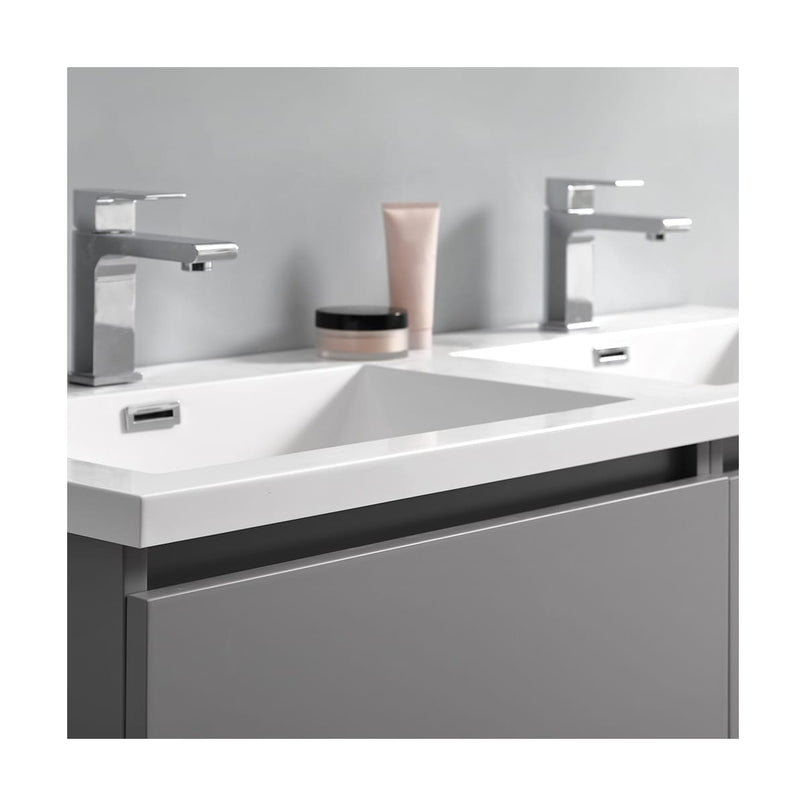Lazzaro 48" Free Standing Double Basin Vanity Set with Cabinet and Acrylic Vanity Top - image 18