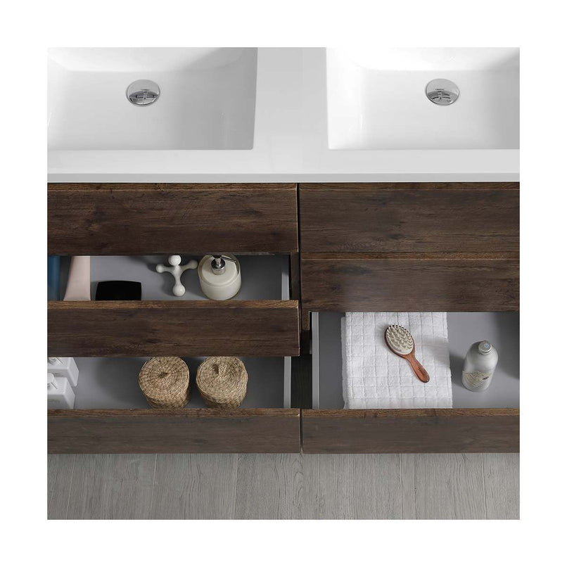 Lazzaro 48" Free Standing Double Basin Vanity Set with Cabinet and Acrylic Vanity Top - image 21