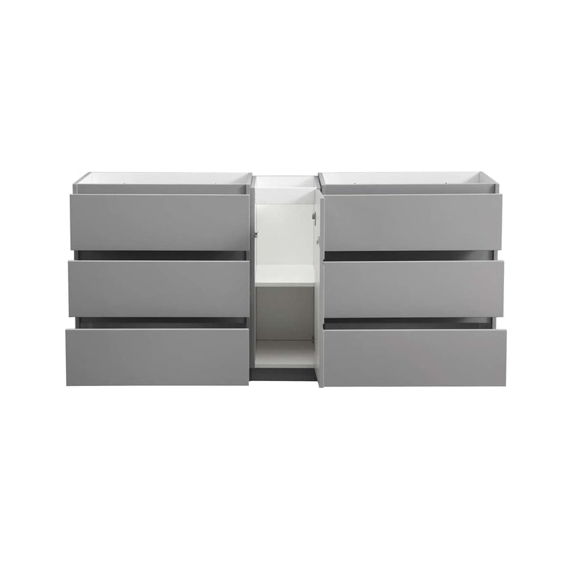 Lazzaro 71" Double Free Standing Manufactured Wood Vanity Cabinet Only - Less Vanity Top - image 6