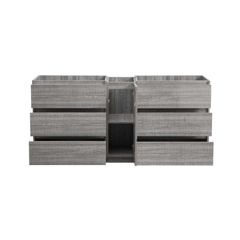 Lazzaro 71" Double Free Standing Manufactured Wood Vanity Cabinet Only - Less Vanity Top - image 7