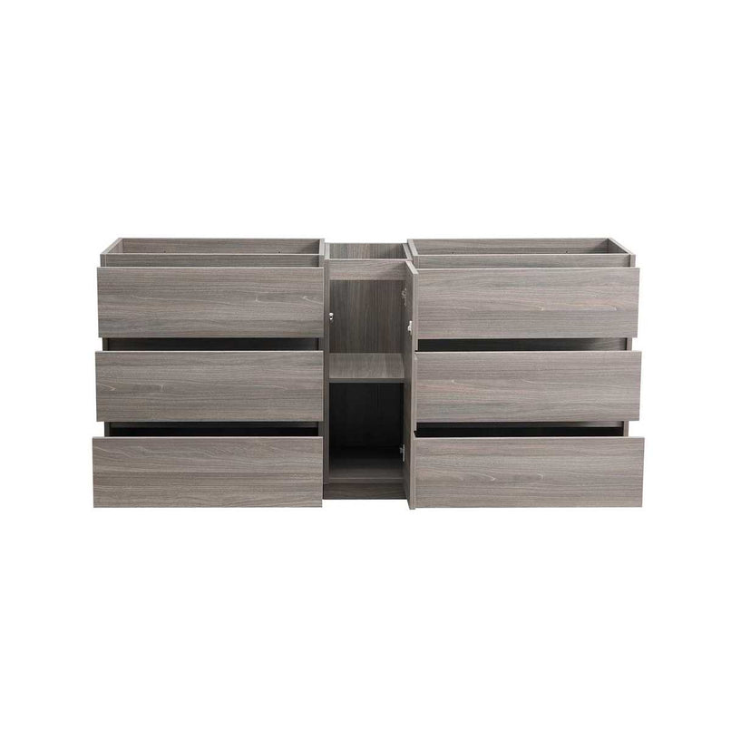 Lazzaro 71" Double Free Standing Manufactured Wood Vanity Cabinet Only - Less Vanity Top - image 8