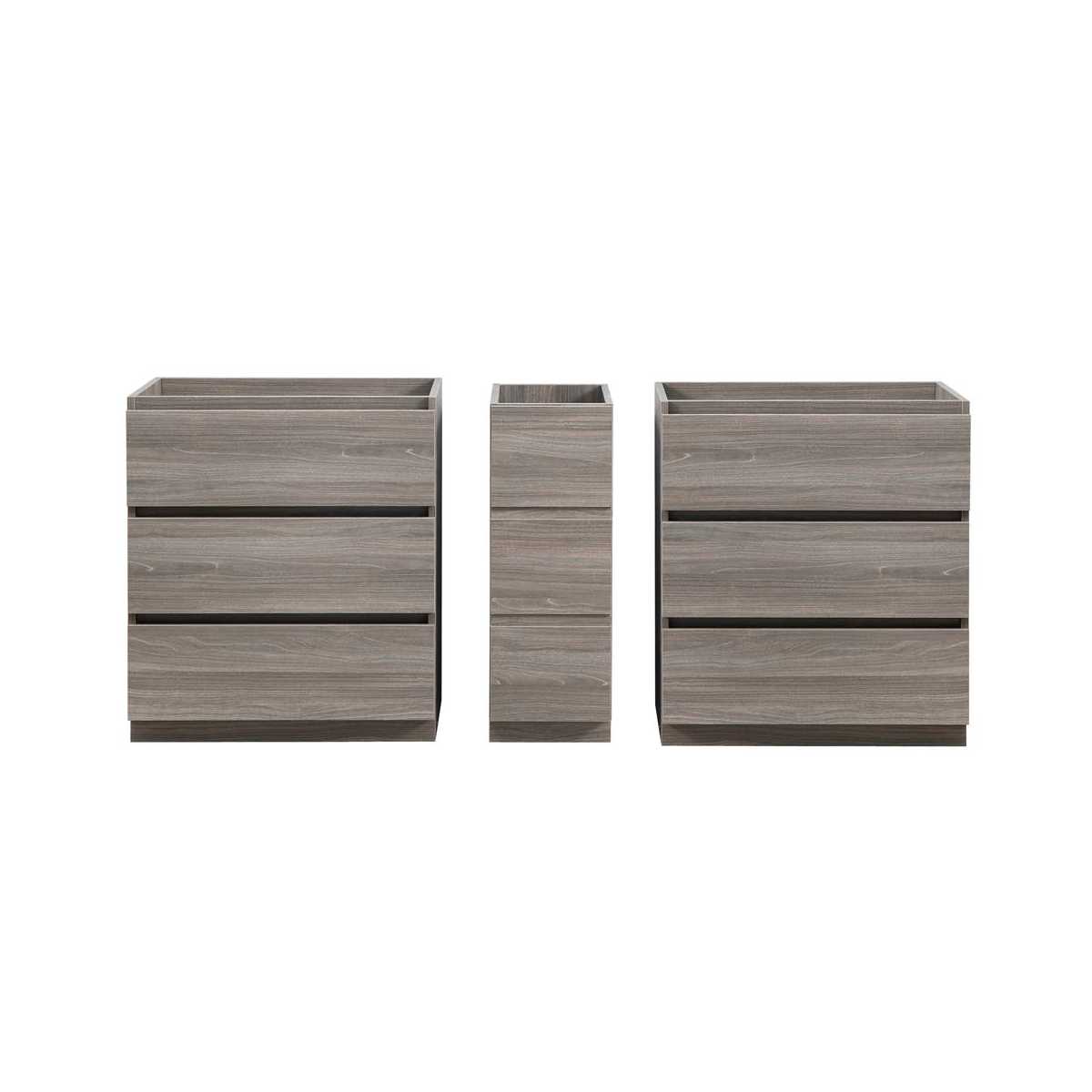 Lazzaro 71" Double Free Standing Manufactured Wood Vanity Cabinet Only - Less Vanity Top - image 12