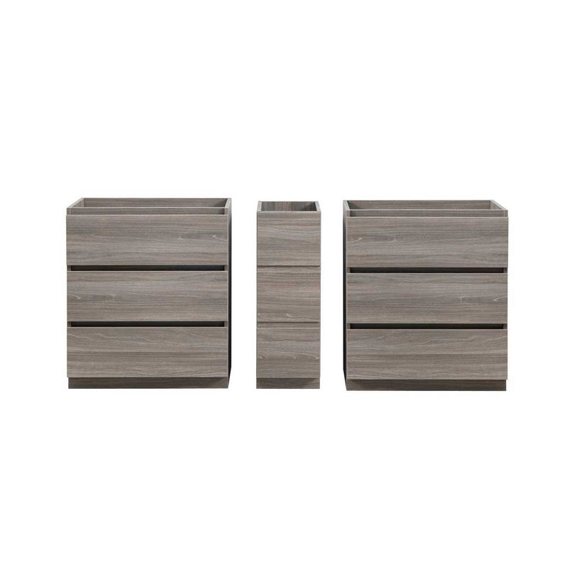 Lazzaro 71" Double Free Standing Manufactured Wood Vanity Cabinet Only - Less Vanity Top - image 12