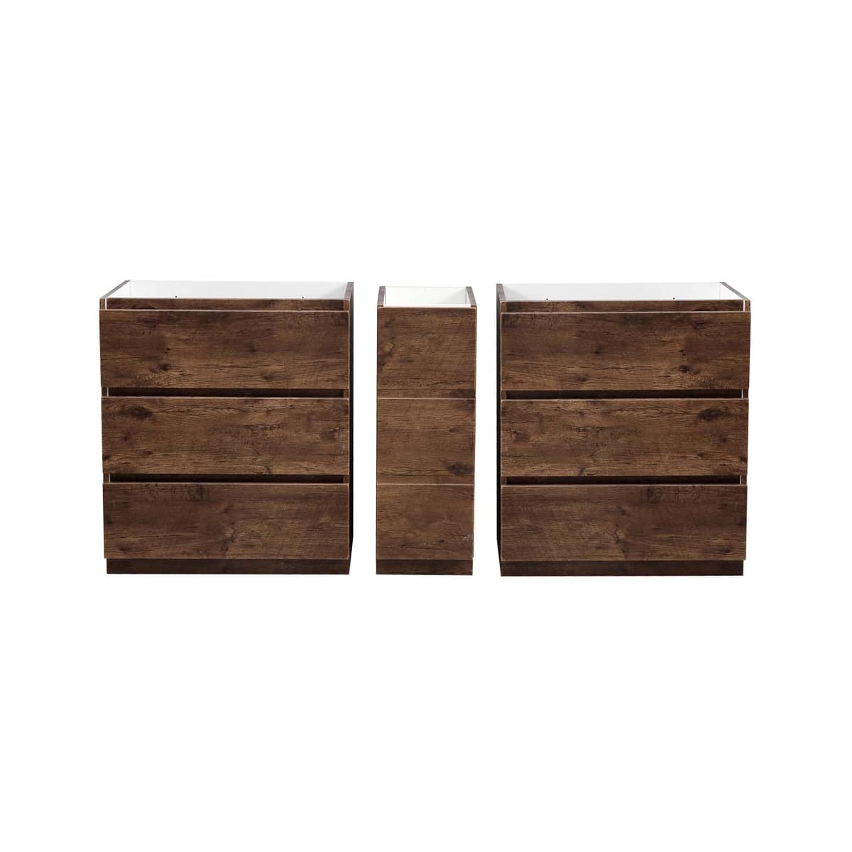 Lazzaro 71" Double Free Standing Manufactured Wood Vanity Cabinet Only - Less Vanity Top - image 13