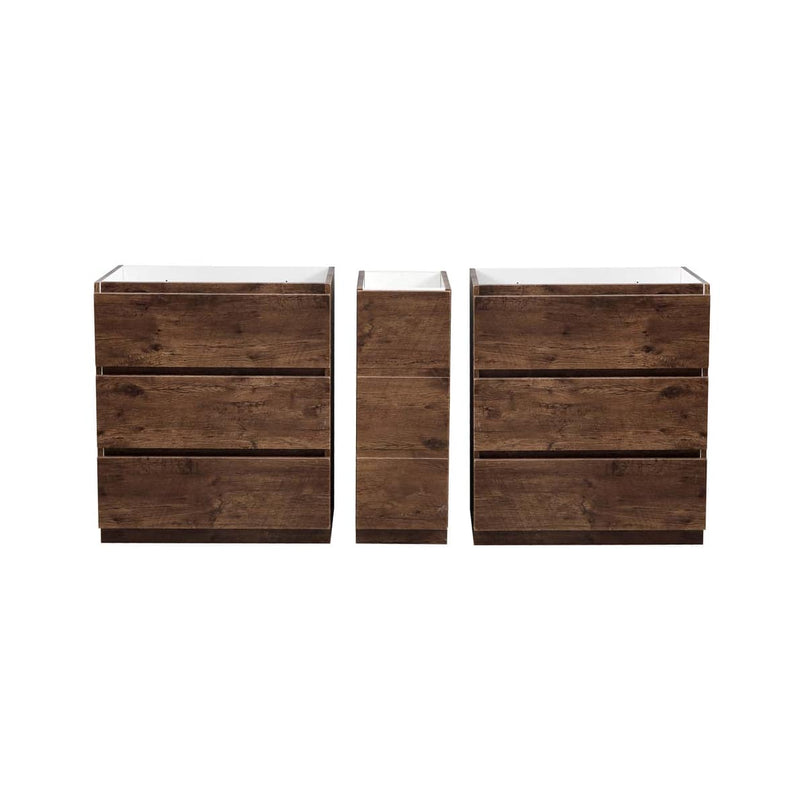 Lazzaro 71" Double Free Standing Manufactured Wood Vanity Cabinet Only - Less Vanity Top - image 13