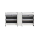 Lazzaro 71" Double Free Standing Manufactured Wood Vanity Cabinet Only - Less Vanity Top - image 14