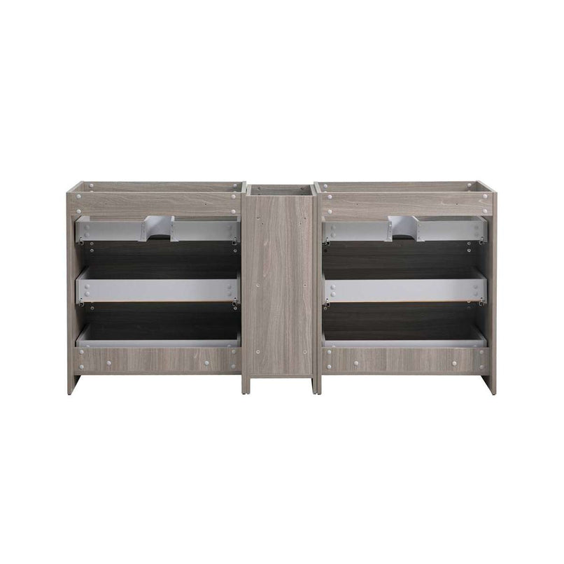 Lazzaro 71" Double Free Standing Manufactured Wood Vanity Cabinet Only - Less Vanity Top - image 16