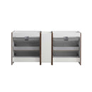 Lazzaro 71" Double Free Standing Manufactured Wood Vanity Cabinet Only - Less Vanity Top - image 17