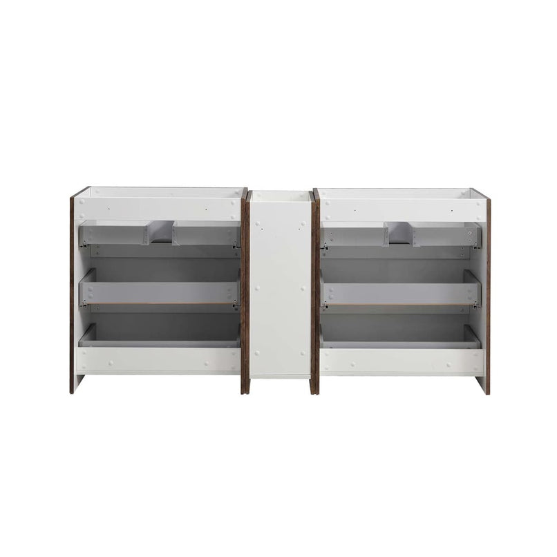 Lazzaro 71" Double Free Standing Manufactured Wood Vanity Cabinet Only - Less Vanity Top - image 17