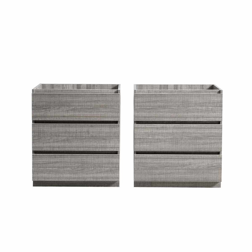 Lazzaro 60" Double Free Standing Manufactured Wood Vanity Cabinet Only - Less Vanity Top - image 11