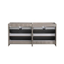 Lazzaro 60" Double Free Standing Manufactured Wood Vanity Cabinet Only - Less Vanity Top - image 12