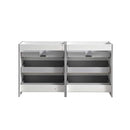Lazzaro 60" Double Free Standing Manufactured Wood Vanity Cabinet Only - Less Vanity Top - image 14
