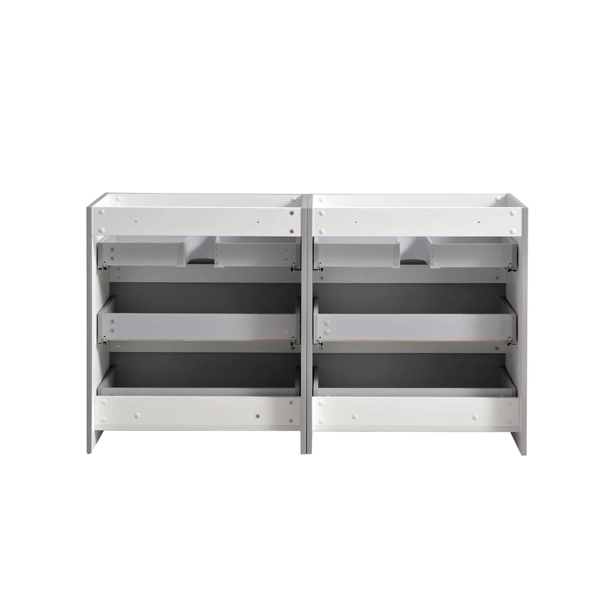 Lazzaro 60" Double Free Standing Manufactured Wood Vanity Cabinet Only - Less Vanity Top - image 14
