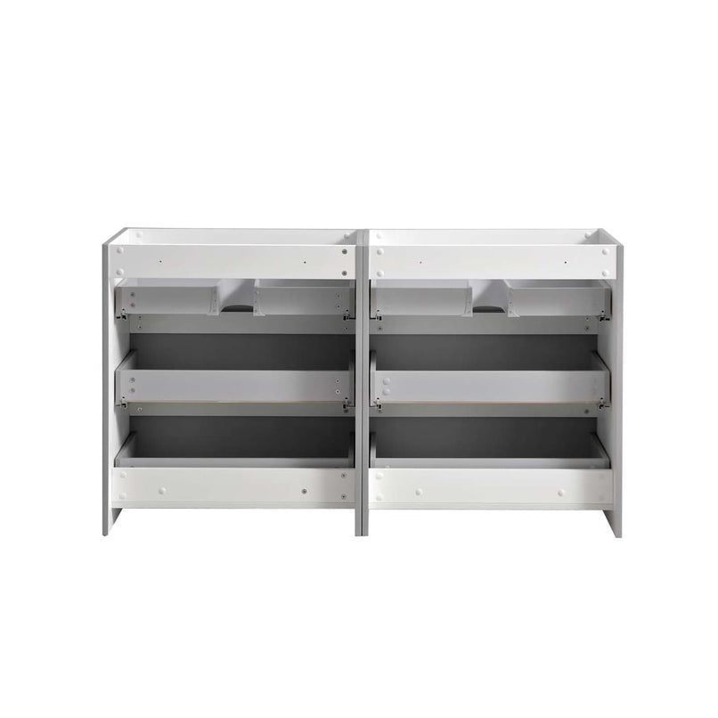 Lazzaro 60" Double Free Standing Manufactured Wood Vanity Cabinet Only - Less Vanity Top - image 14