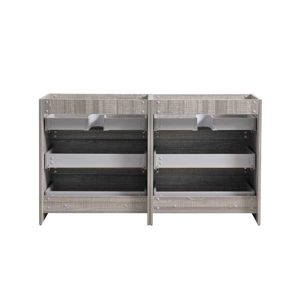 Lazzaro 60" Double Free Standing Manufactured Wood Vanity Cabinet Only - Less Vanity Top - image 15