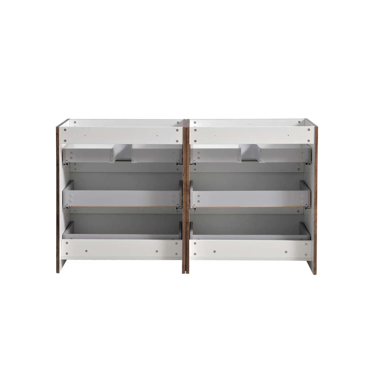 Lazzaro 60" Double Free Standing Manufactured Wood Vanity Cabinet Only - Less Vanity Top - image 16
