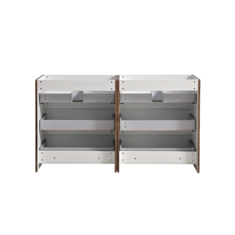 Lazzaro 60" Double Free Standing Manufactured Wood Vanity Cabinet Only - Less Vanity Top - image 16