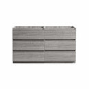 Lazzaro 60" Double Free Standing Manufactured Wood Vanity Cabinet Only - Less Vanity Top - image 3