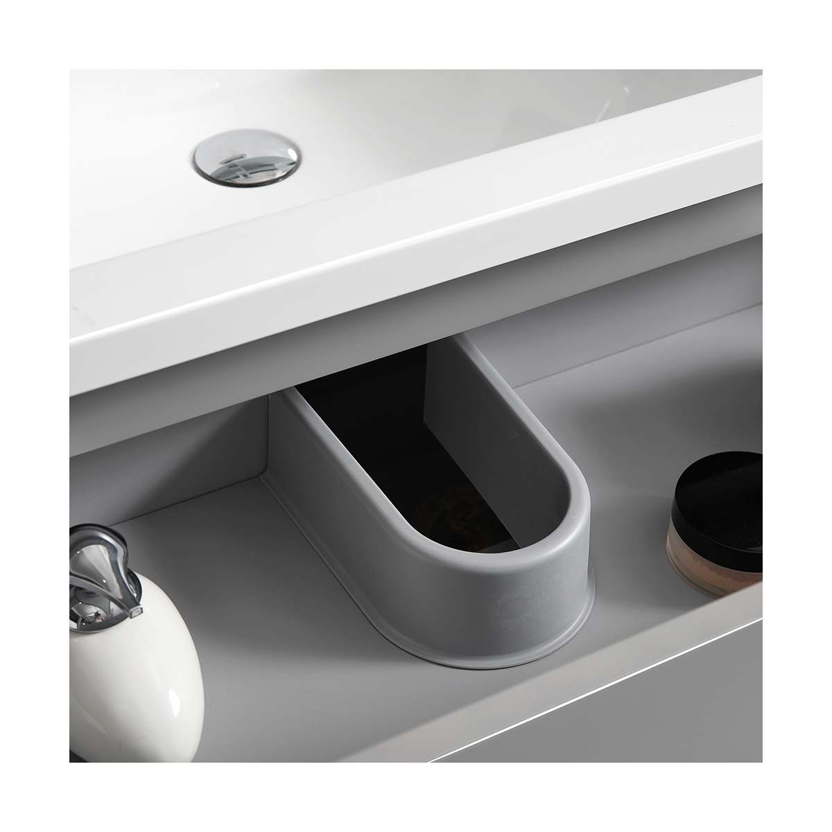 Lazzaro 60" Free Standing Double Basin Vanity Set with Cabinet and Acrylic Vanity Top - image 26