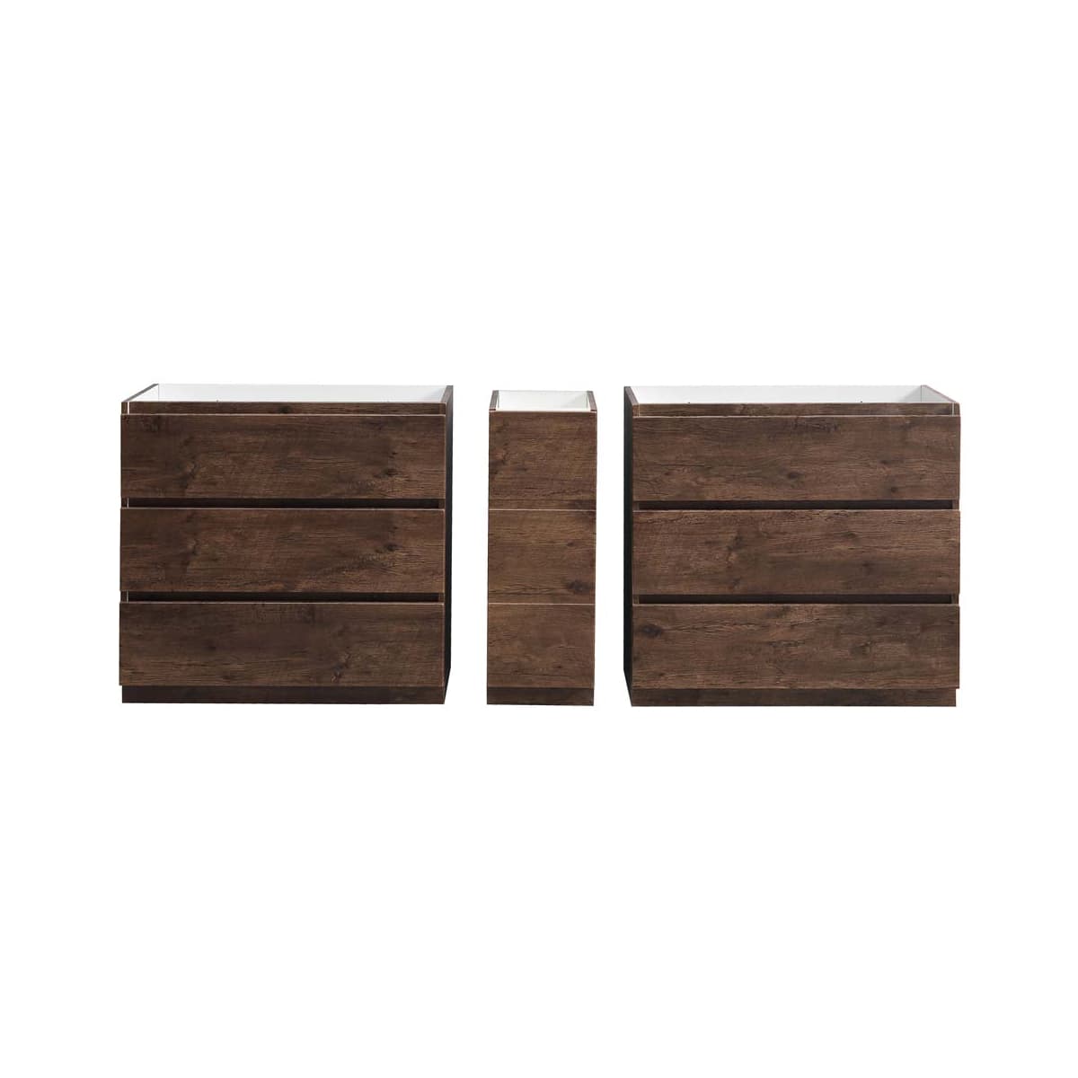 Lazzaro 83" Double Free Standing Manufactured Wood Vanity Cabinet Only - Less Vanity Top - image 13