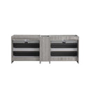 Lazzaro 83" Double Free Standing Manufactured Wood Vanity Cabinet Only - Less Vanity Top - image 15