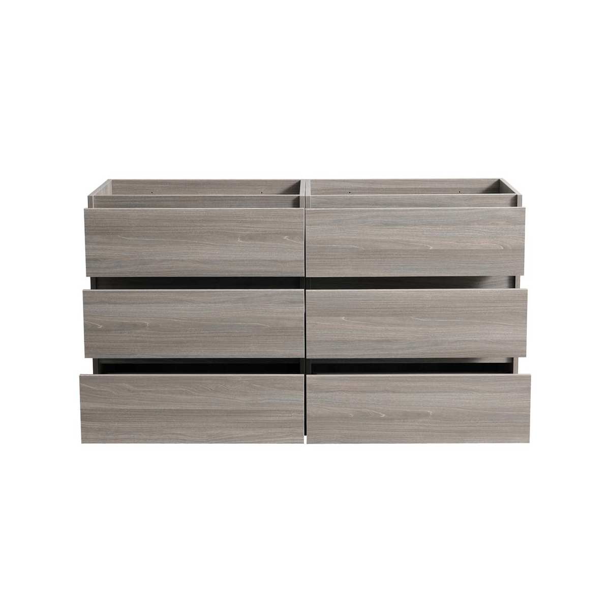 Lazzaro 71" Double Free Standing Manufactured Wood Vanity Cabinet Only - Less Vanity Top - image 8
