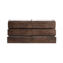 Lazzaro 71" Double Free Standing Manufactured Wood Vanity Cabinet Only - Less Vanity Top - image 9