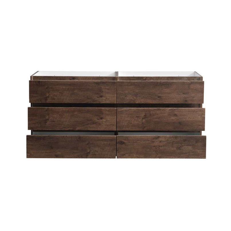 Lazzaro 71" Double Free Standing Manufactured Wood Vanity Cabinet Only - Less Vanity Top - image 9