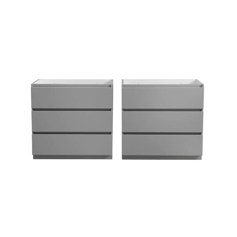 Lazzaro 71" Double Free Standing Manufactured Wood Vanity Cabinet Only - Less Vanity Top - image 10