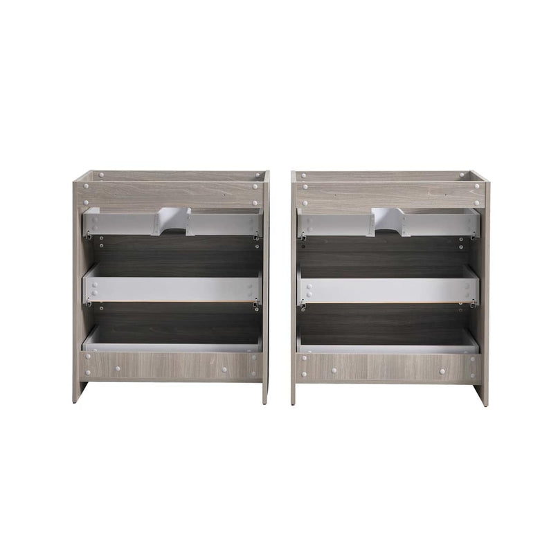 Lazzaro 71" Double Free Standing Manufactured Wood Vanity Cabinet Only - Less Vanity Top - image 12