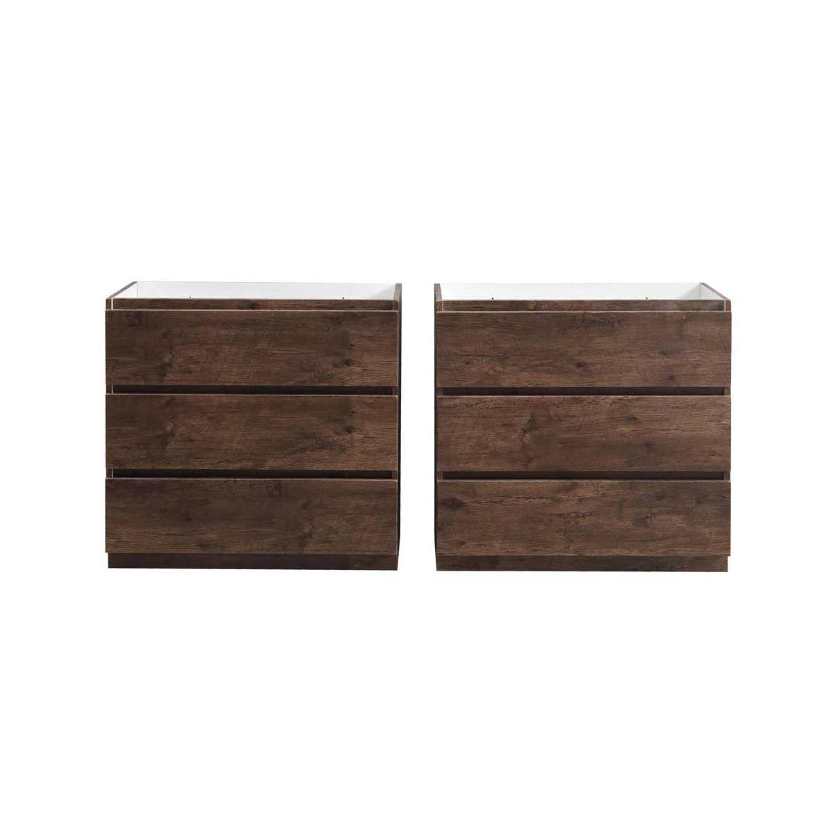 Lazzaro 71" Double Free Standing Manufactured Wood Vanity Cabinet Only - Less Vanity Top - image 13