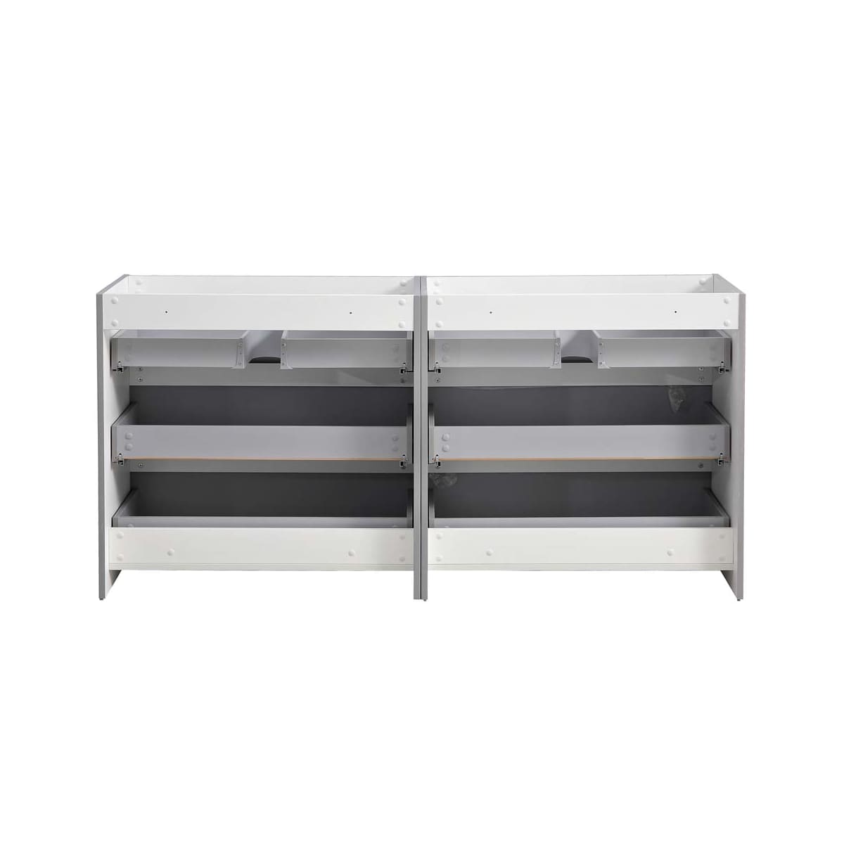 Lazzaro 71" Double Free Standing Manufactured Wood Vanity Cabinet Only - Less Vanity Top - image 14