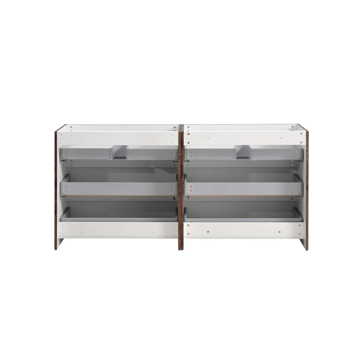 Lazzaro 71" Double Free Standing Manufactured Wood Vanity Cabinet Only - Less Vanity Top - image 17