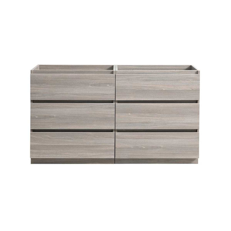 Lazzaro 71" Double Free Standing Manufactured Wood Vanity Cabinet Only - Less Vanity Top - image 2