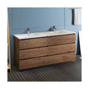 Lazzaro 72" Free Standing Double Basin Vanity Set with Cabinet and Acrylic Vanity Top - image 5