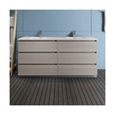 Lazzaro 72" Free Standing Double Basin Vanity Set with Cabinet and Acrylic Vanity Top - image 8