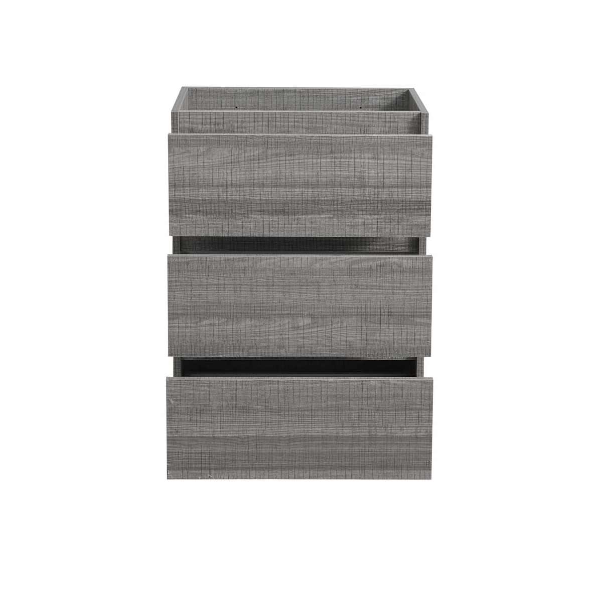 Lazzaro 24" Single Free Standing Manufactured Wood Vanity Cabinet Only - Less Vanity Top
