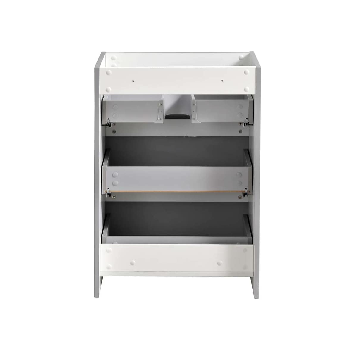 Lazzaro 24" Single Free Standing Manufactured Wood Vanity Cabinet Only - Less Vanity Top