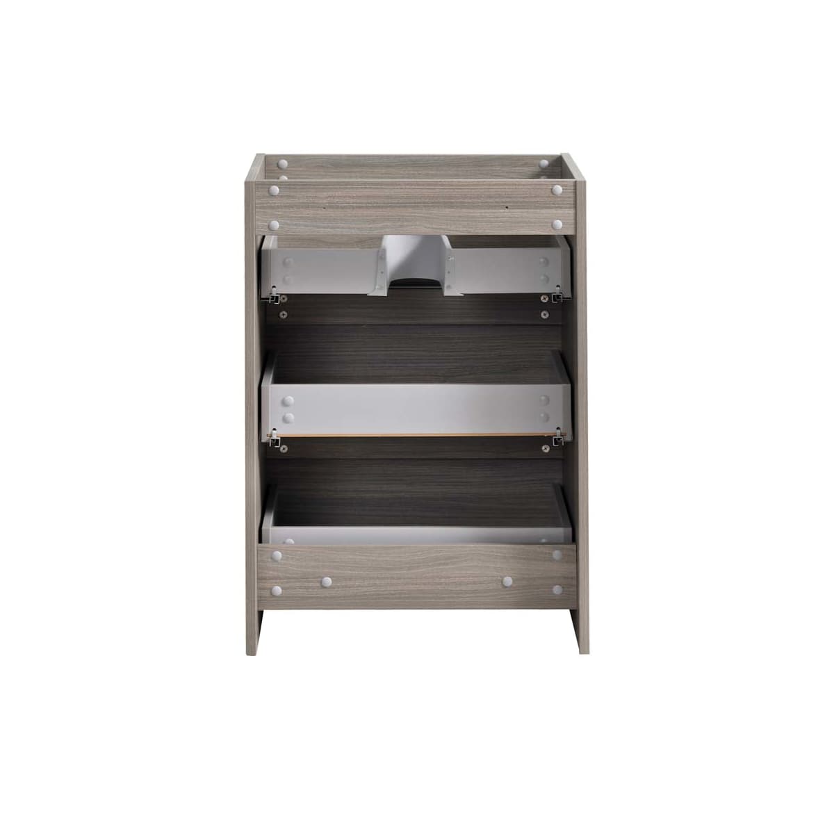 Lazzaro 24" Single Free Standing Manufactured Wood Vanity Cabinet Only - Less Vanity Top
