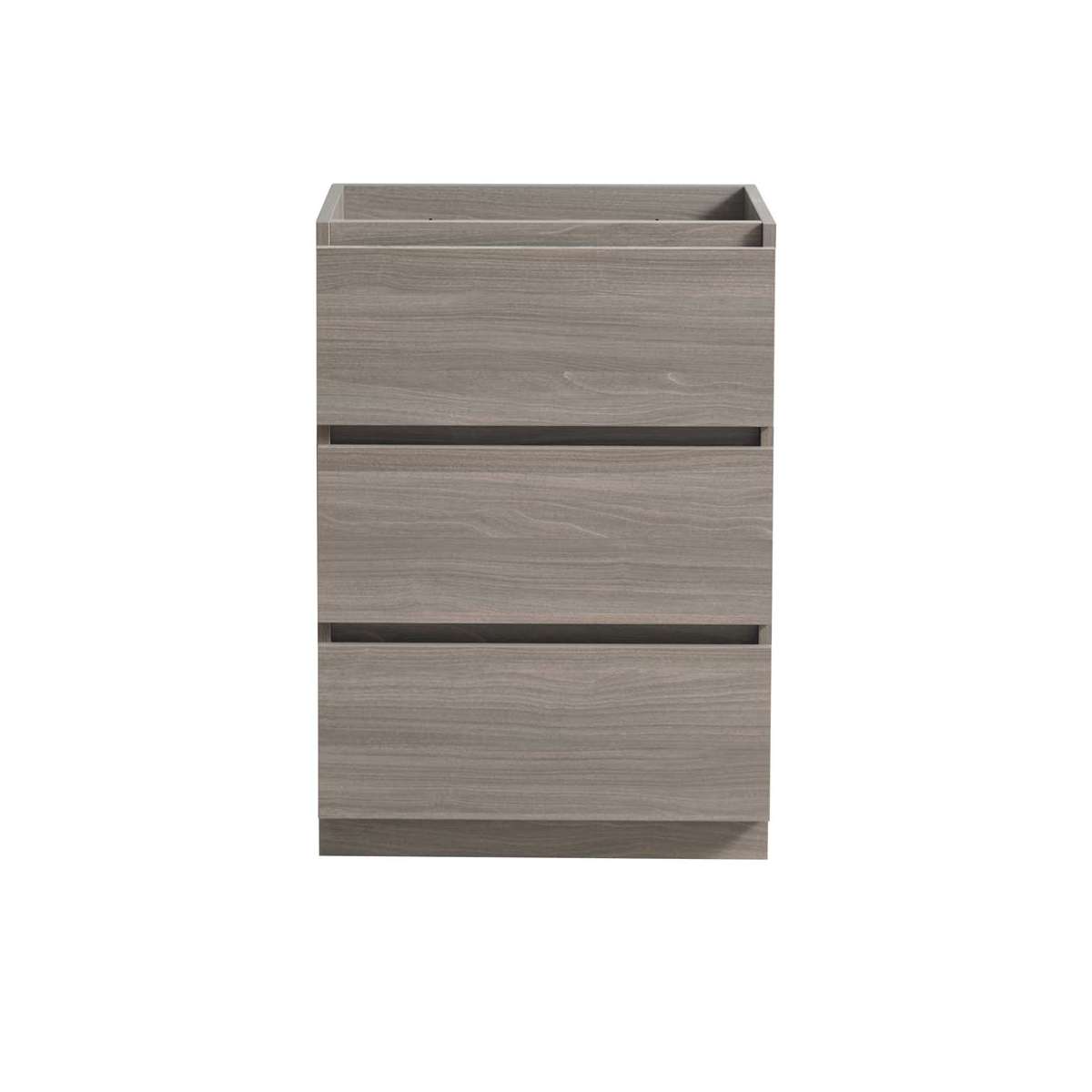 Lazzaro 24" Single Free Standing Manufactured Wood Vanity Cabinet Only - Less Vanity Top