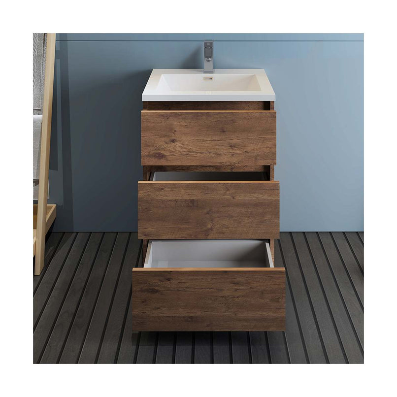 Lazzaro 24" Free Standing Single Basin Vanity Set with Cabinet and Acrylic Vanity Top - image 13