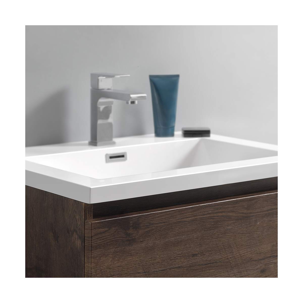 Lazzaro 24" Free Standing Single Basin Vanity Set with Cabinet and Acrylic Vanity Top - image 21