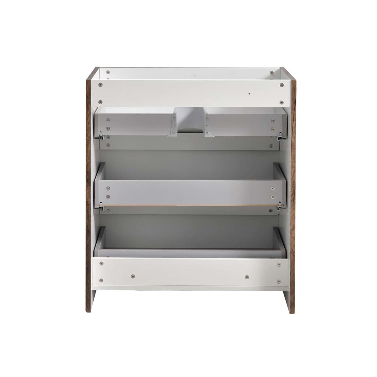 Lazzaro 30" Single Free Standing Manufactured Wood Vanity Cabinet Only - Less Vanity Top