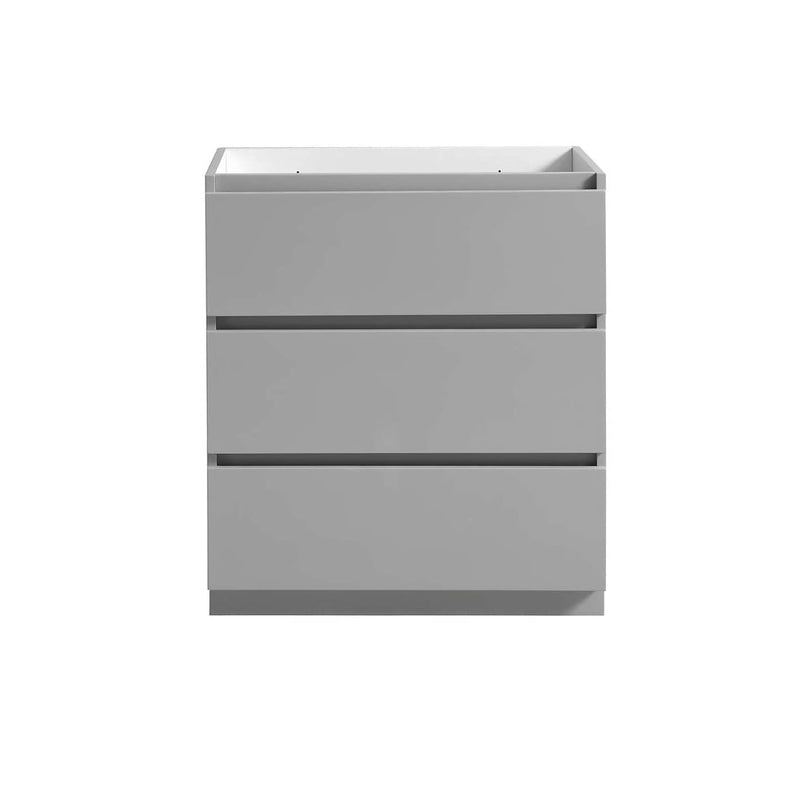 Lazzaro 30" Single Free Standing Manufactured Wood Vanity Cabinet Only - Less Vanity Top - image 4