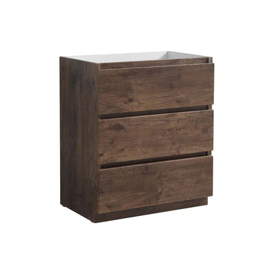 Lazzaro 30" Single Free Standing Manufactured Wood Vanity Cabinet Only - Less Vanity Top - image 1