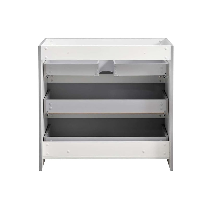 Lazzaro 36" Single Free Standing Manufactured Wood Vanity Cabinet Only - Less Vanity Top - image 10