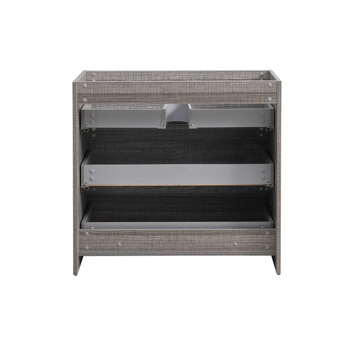 Lazzaro 36" Single Free Standing Manufactured Wood Vanity Cabinet Only - Less Vanity Top - image 11