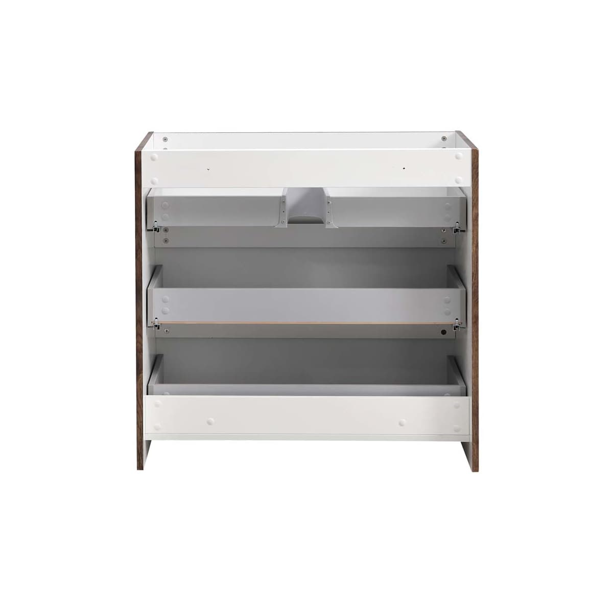 Lazzaro 36" Single Free Standing Manufactured Wood Vanity Cabinet Only - Less Vanity Top - image 13